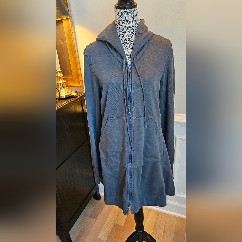 Prairie Underground Long Hoodie -Blue M